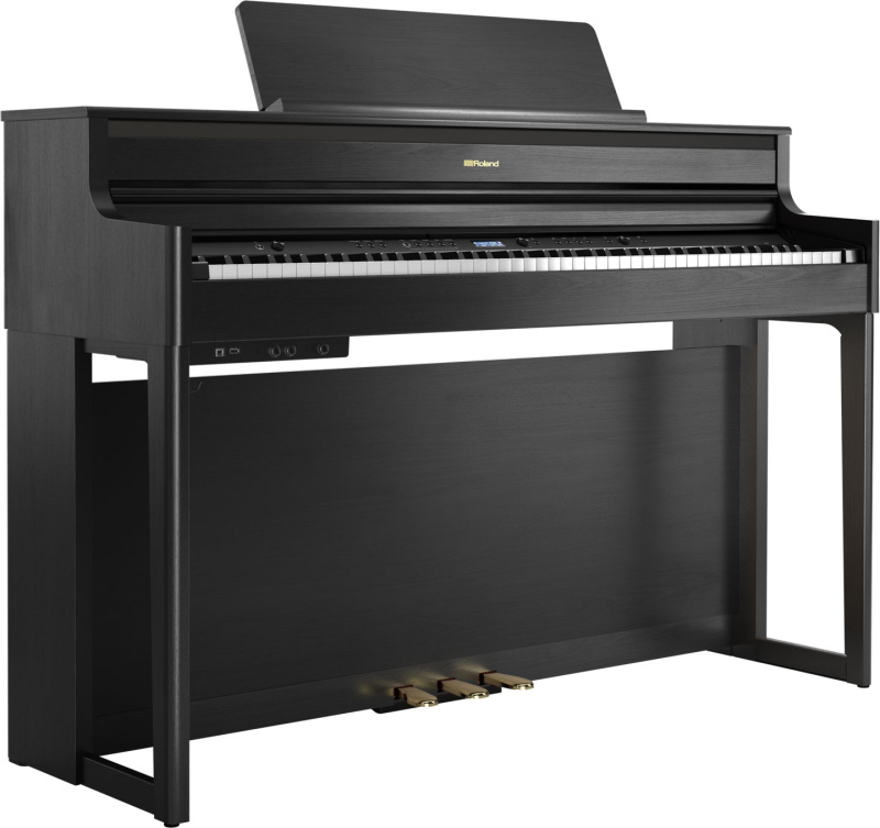 Цифровое пианино Roland HP704-CH древесный уголь