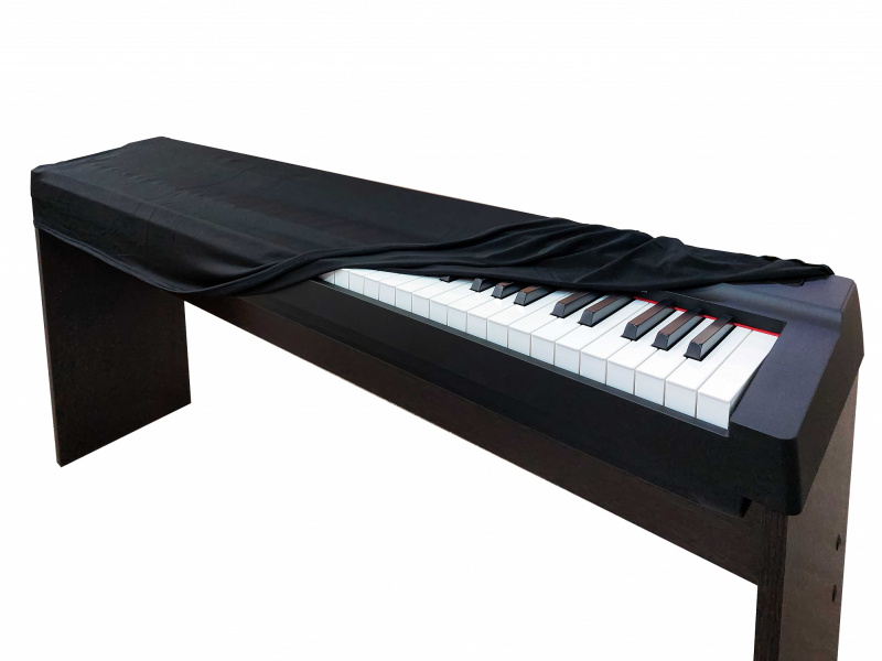 Накидка от пыли для цифрового пианино Lutner универсальная, черная
